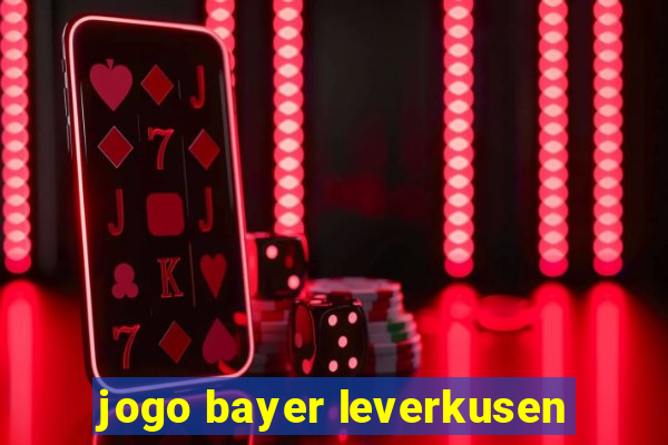 jogo bayer leverkusen