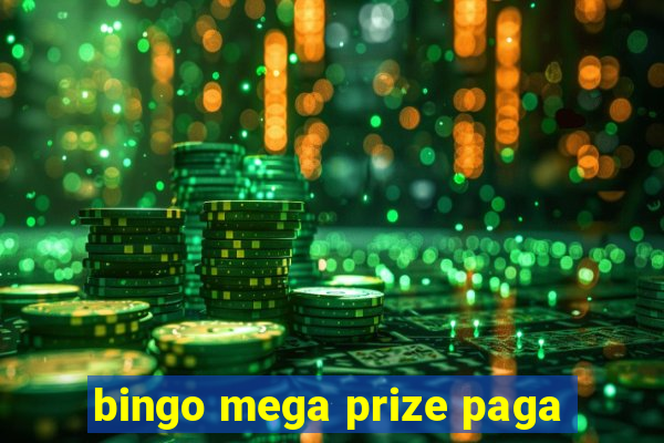 bingo mega prize paga