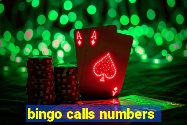 bingo calls numbers