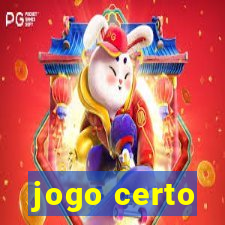 jogo certo