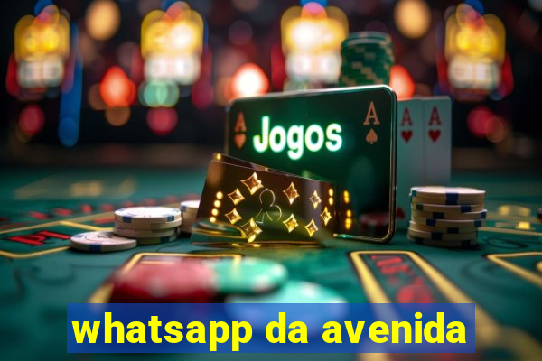 whatsapp da avenida