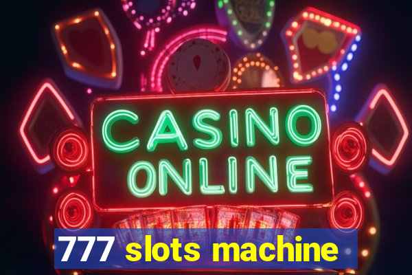 777 slots machine