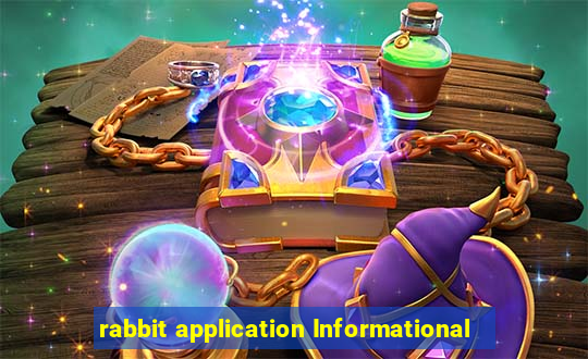 rabbit application Informational