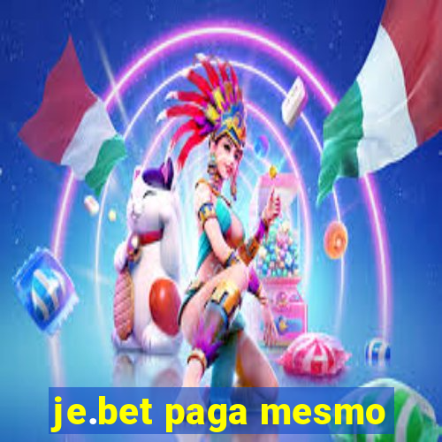 je.bet paga mesmo