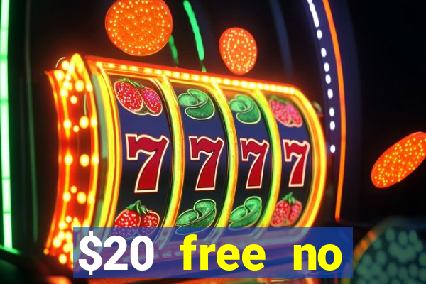 $20 free no deposit casino us