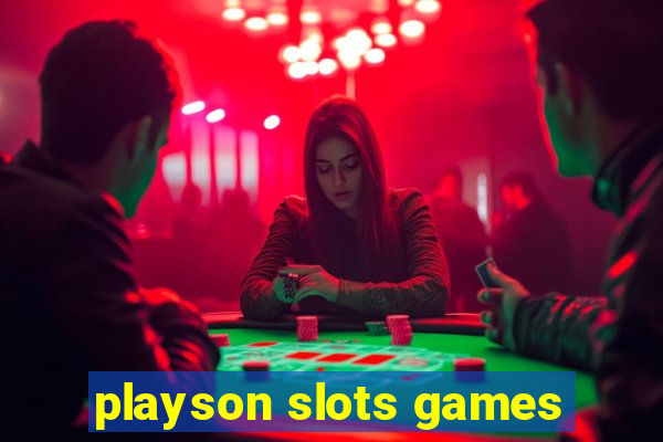 playson slots games