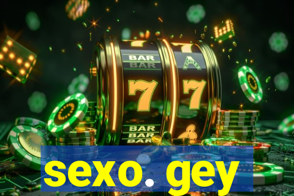 sexo. gey