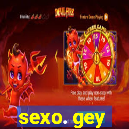 sexo. gey