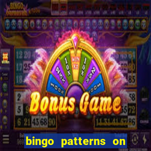 bingo patterns on slot machines