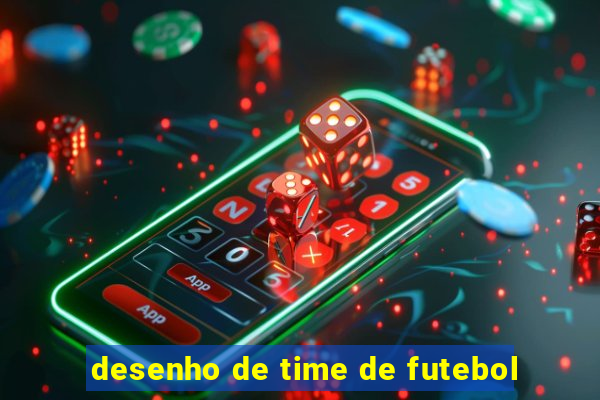 desenho de time de futebol