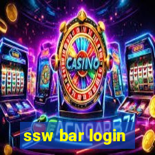 ssw bar login