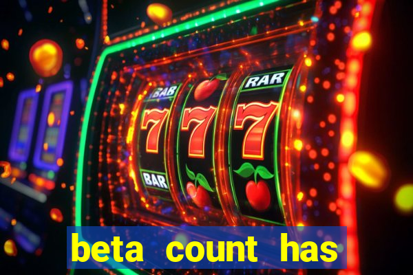 beta count has changed pt br