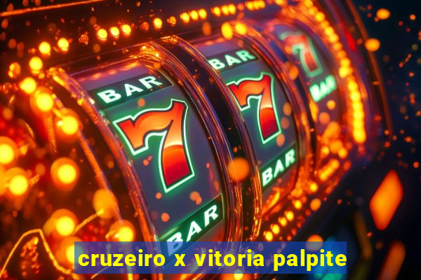 cruzeiro x vitoria palpite