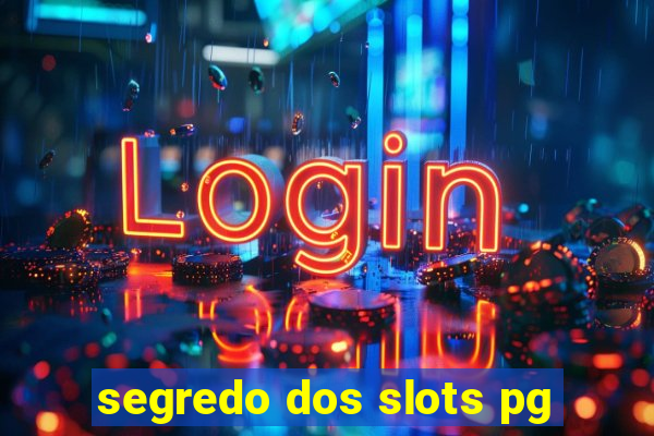 segredo dos slots pg