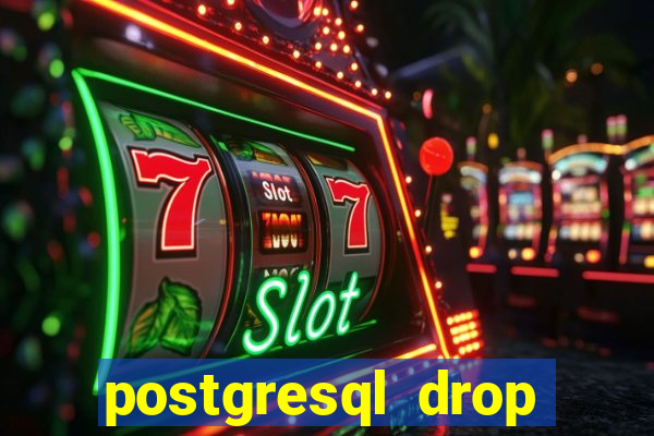 postgresql drop replication slot