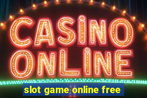 slot game online free