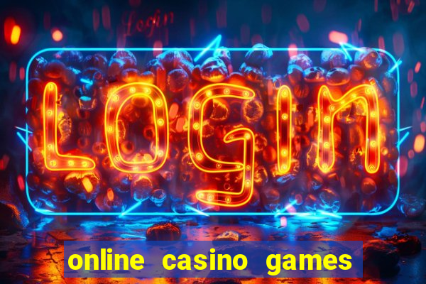 online casino games for real money