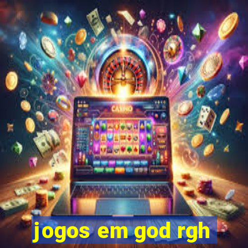 jogos em god rgh