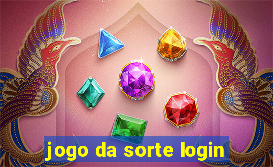 jogo da sorte login