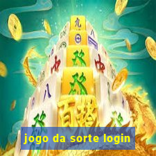 jogo da sorte login