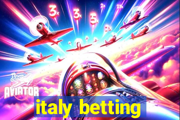 italy betting