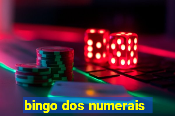 bingo dos numerais