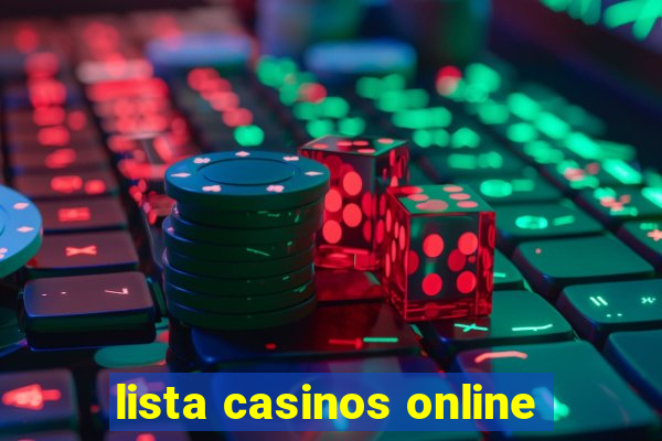 lista casinos online