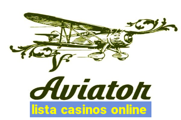 lista casinos online