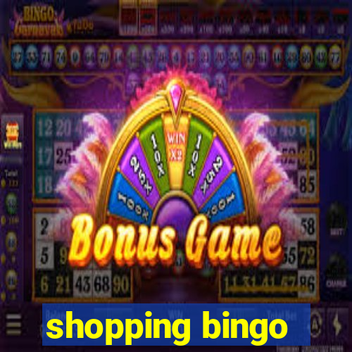 shopping bingo