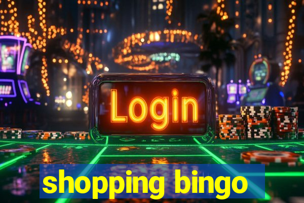 shopping bingo