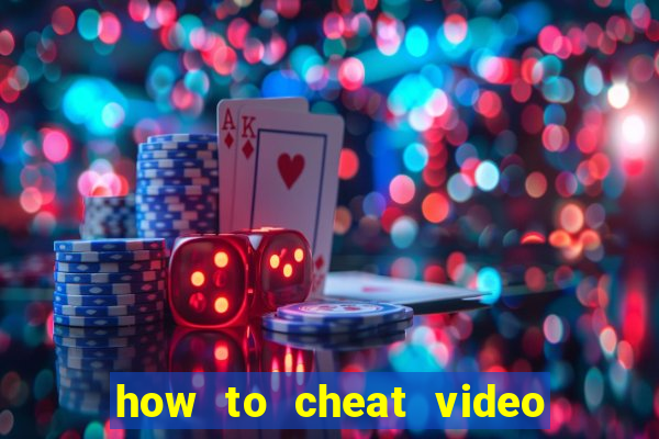 how to cheat video slot machines