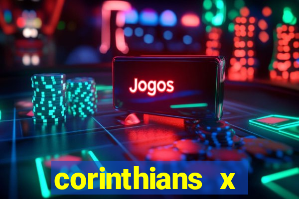 corinthians x vitoria onde assistir