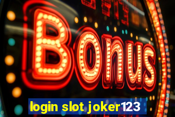 login slot joker123