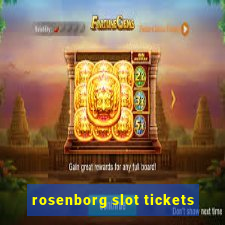 rosenborg slot tickets