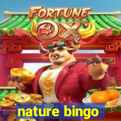 nature bingo