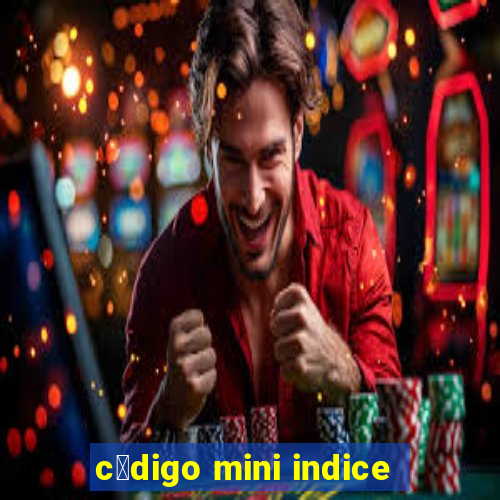 c贸digo mini indice