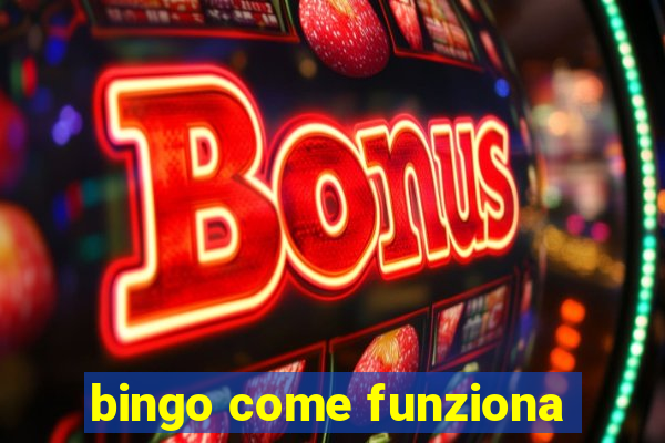 bingo come funziona