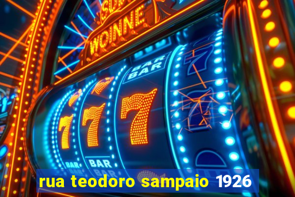 rua teodoro sampaio 1926