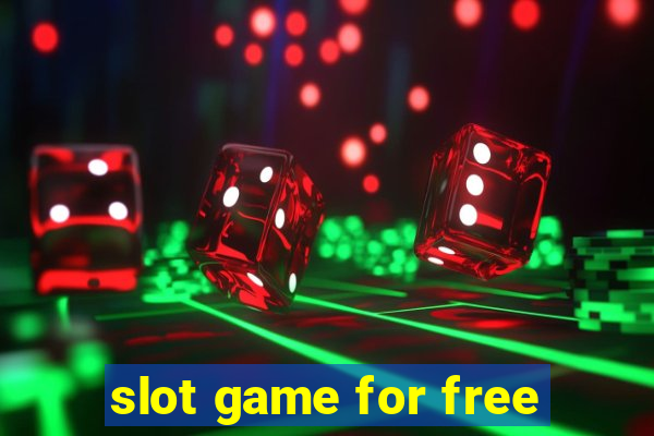 slot game for free