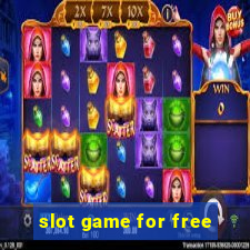 slot game for free