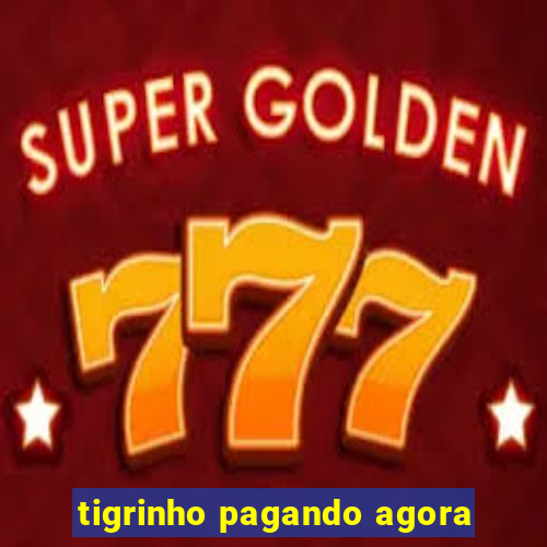 tigrinho pagando agora