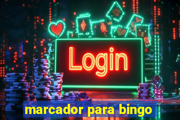 marcador para bingo