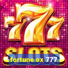 fortune ox 777