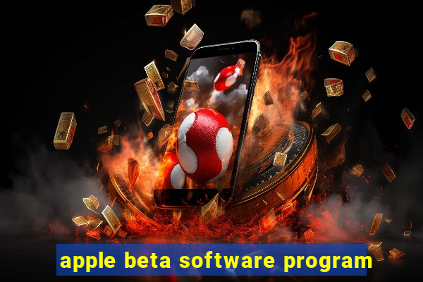 apple beta software program