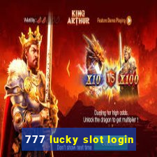 777 lucky slot login