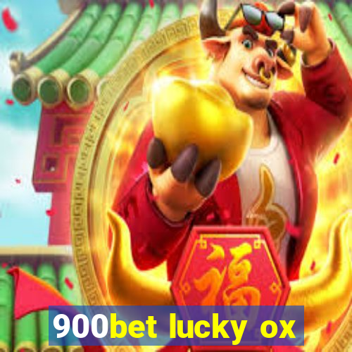 900bet lucky ox