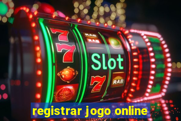 registrar jogo online