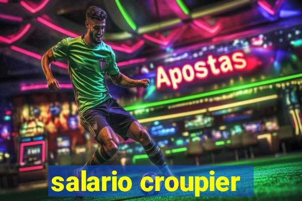 salario croupier