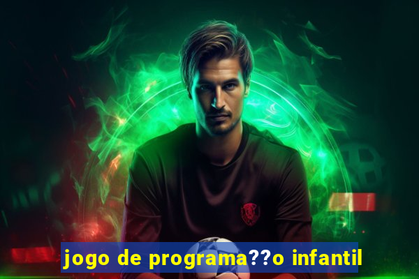 jogo de programa??o infantil