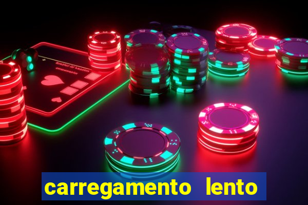 carregamento lento do aparelho